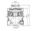 35.Modular 10 Head Weigher With 2.5L Hopper